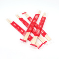 Custom Size Disposable Bamboo Chop Stick 5.0*24Cm Offer Custom Printed Sleeve